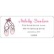 Ballet Slipper Return Address Labels in a Jar Image 3 of 4